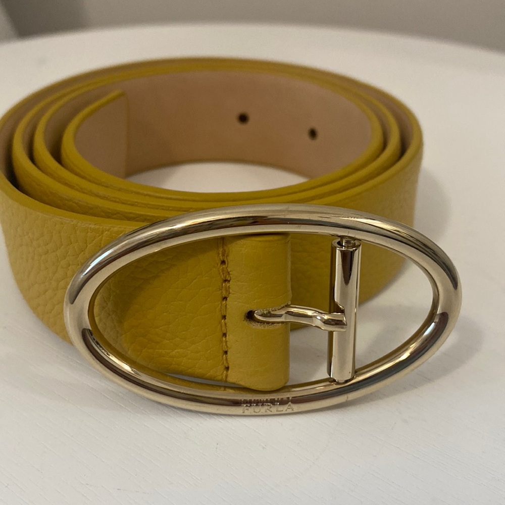 Furla - yellow belt - excellent condition